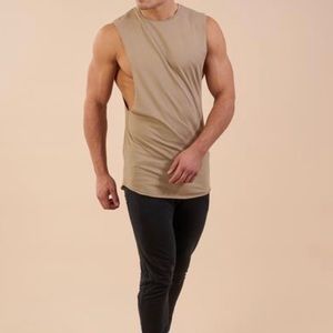 Men’s Gymshark Eaze Drop Arm Sleeveless T-Shirt